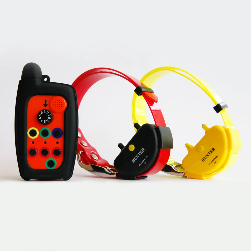 DOG TRAINING COLLAR REMOTE SHOCK TRAINER FOR 2 DOGS RANGE 2 KM
