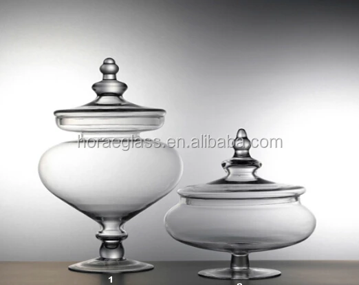 Fancy wholesale price clear glass dried fruit dome cover with cake stand