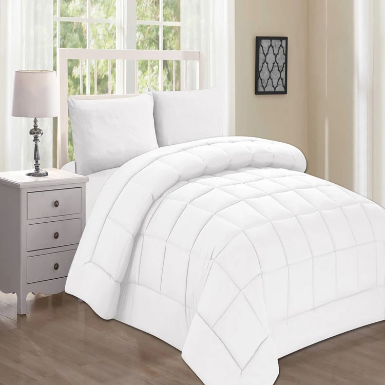 Постельные принадлежности для отеля 100% микрофибра ткань Синтетический полиэстер или пуховое одеяло и одеяло с королевским размером на заказ