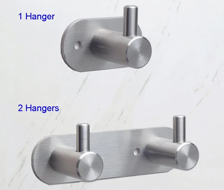 
Hotel Bathroom Wall Mount Towel Hanger Cloth Hanger Stainless Steel Towel Hook 