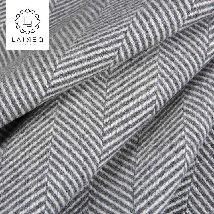 Высококачественная мягкая, приятная на ощупь, меланжевая, шерстяная, бархатная ткань, костюмная ткань