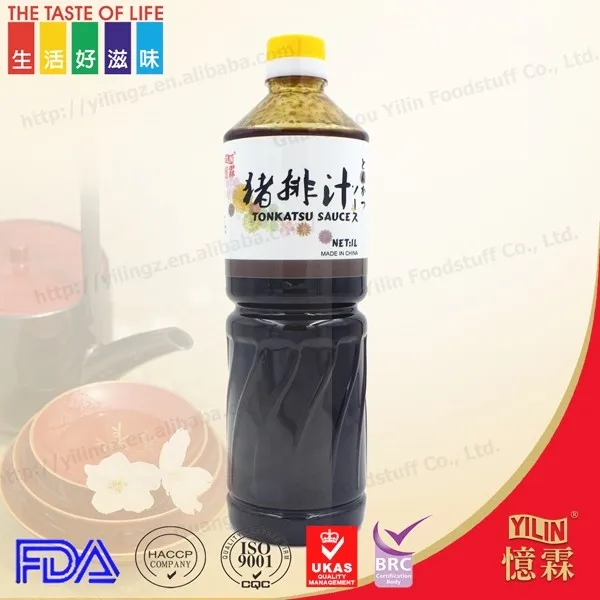 1.8L понзу соусом пластиковая бутылка свинины соус для главная кухня кулинария сделано в китае