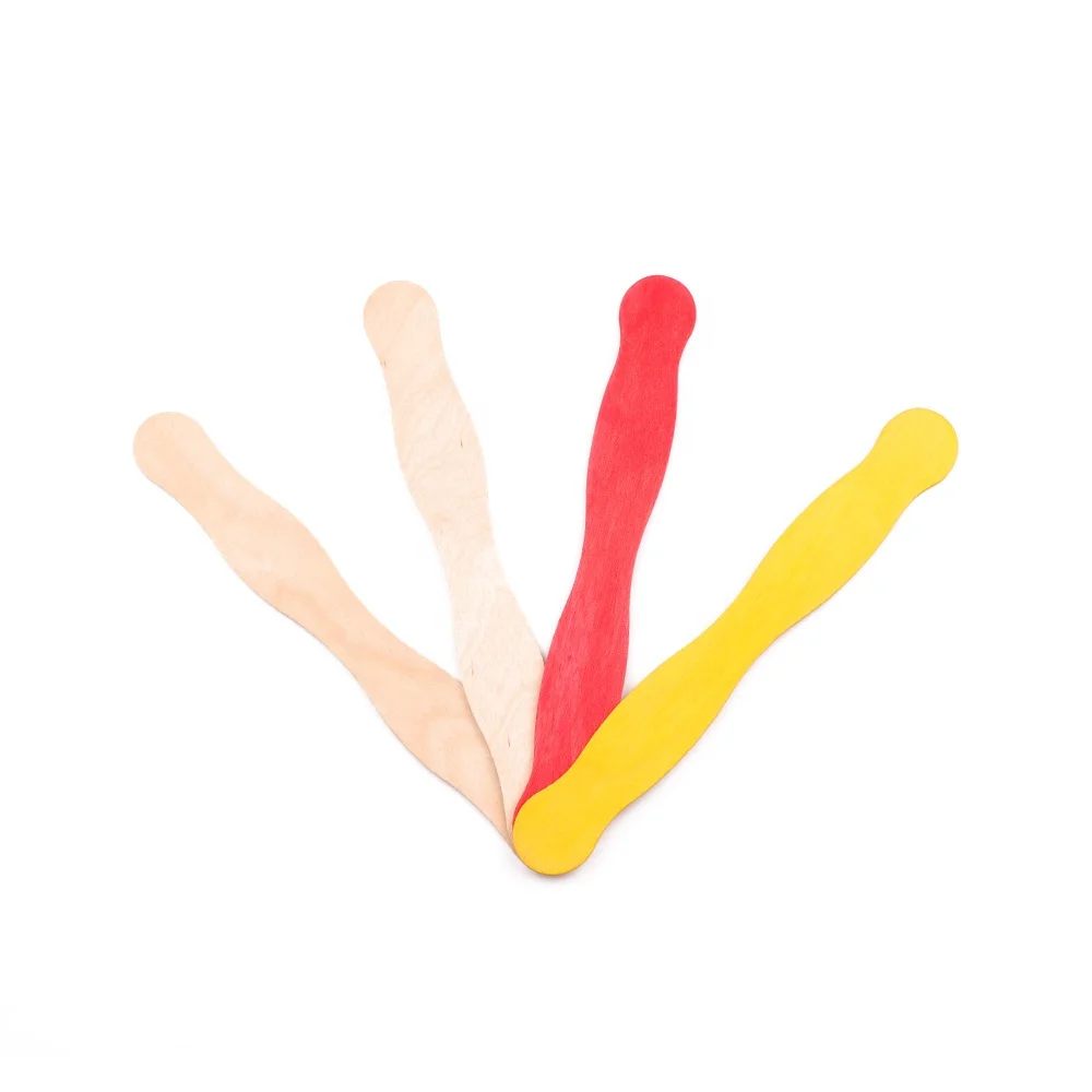 Poplar Wood Material Art Craft Wavy Sticks Supplier in China