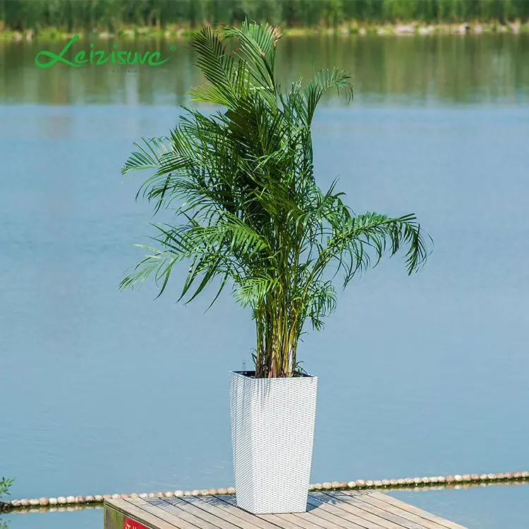 greenhouse rattan garden decoration artificial flowers home garden garden pots and planters concrete large tall vases