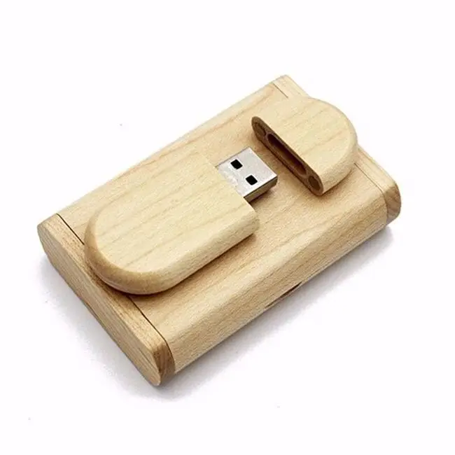 Wood Bamboo USB Flash Drive Customize Logo 4gb 8gb 16gb 32gb USB Stick