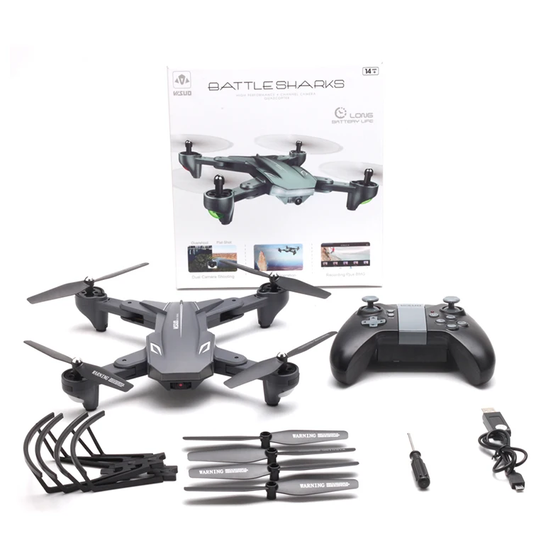 E-commerce Top selling Dron with 50 Times Zoom WiFi camera drone 4K Dual Camera Optical Flow rc Quadcopter drone mini drone toys