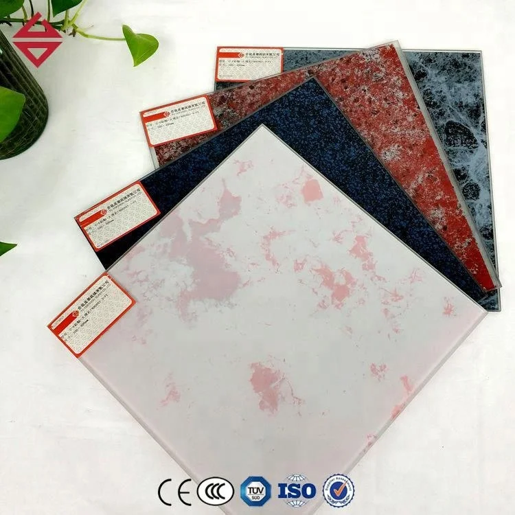 COLOR BACK PAINTED BUILDING GLASS TEMPERED CERAMIC SILKSCREEN GLASS PLATE PRICE