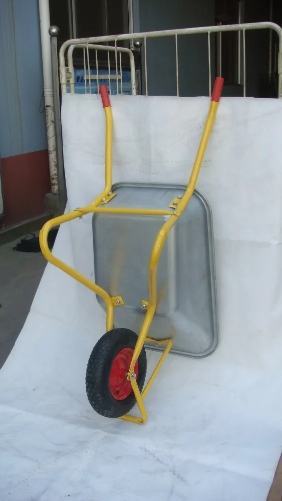 Single wheel 5CBF construction trolley wheel barrow