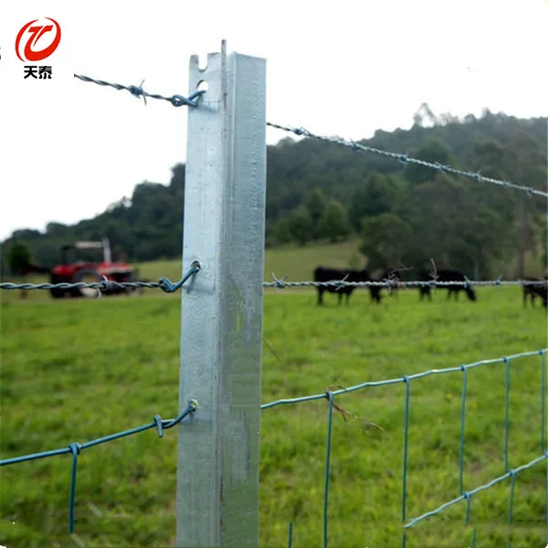 Australia Standard 2.04kg/m heavy duty Hot-dipped Galvanized steel Star picket Y post