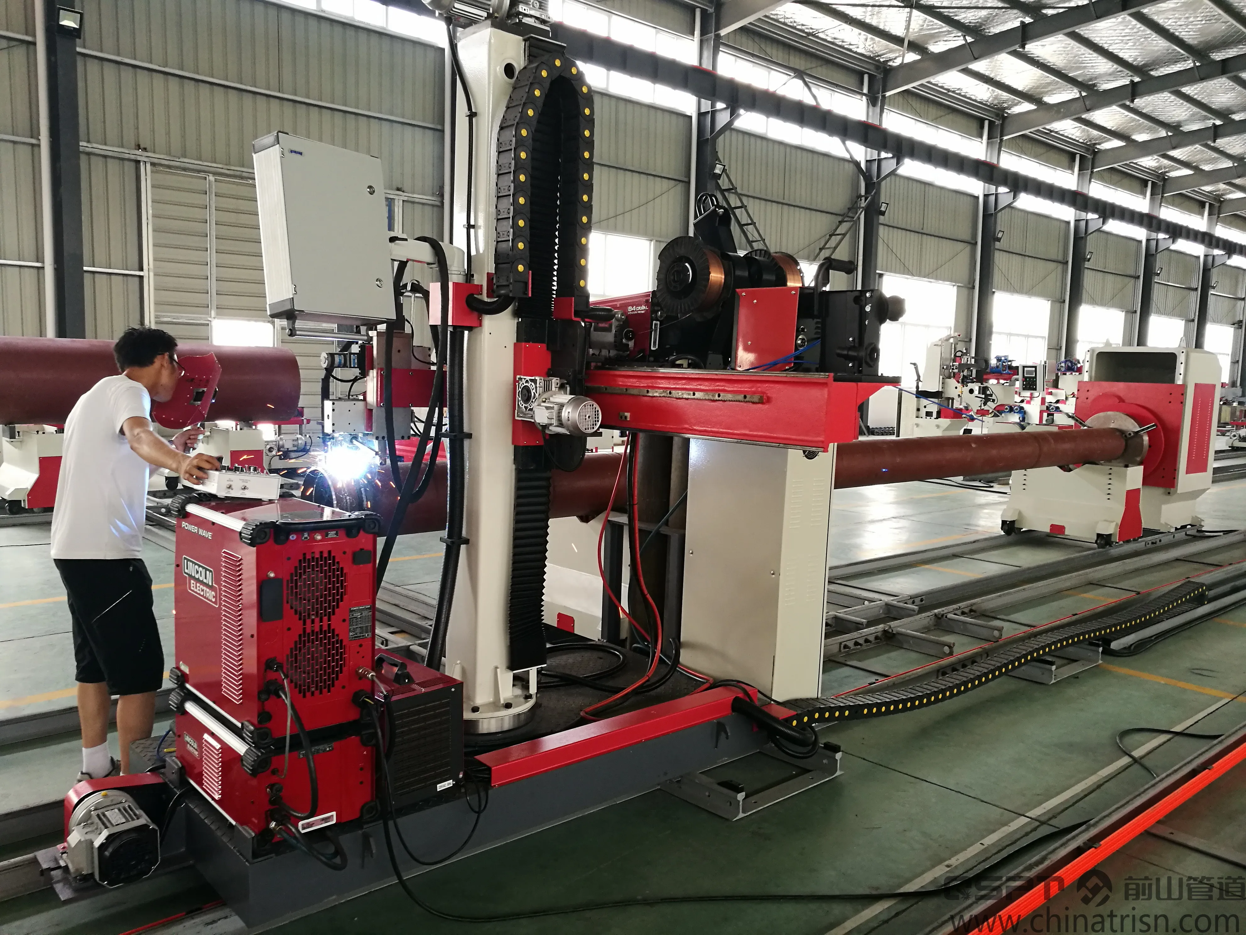 AUTOMATIC WELDING MACHINE FOR PIPING ROOT PASS,FILL IN AND FINAL WELDING (TIG/MIG/FCAW/SAW)
