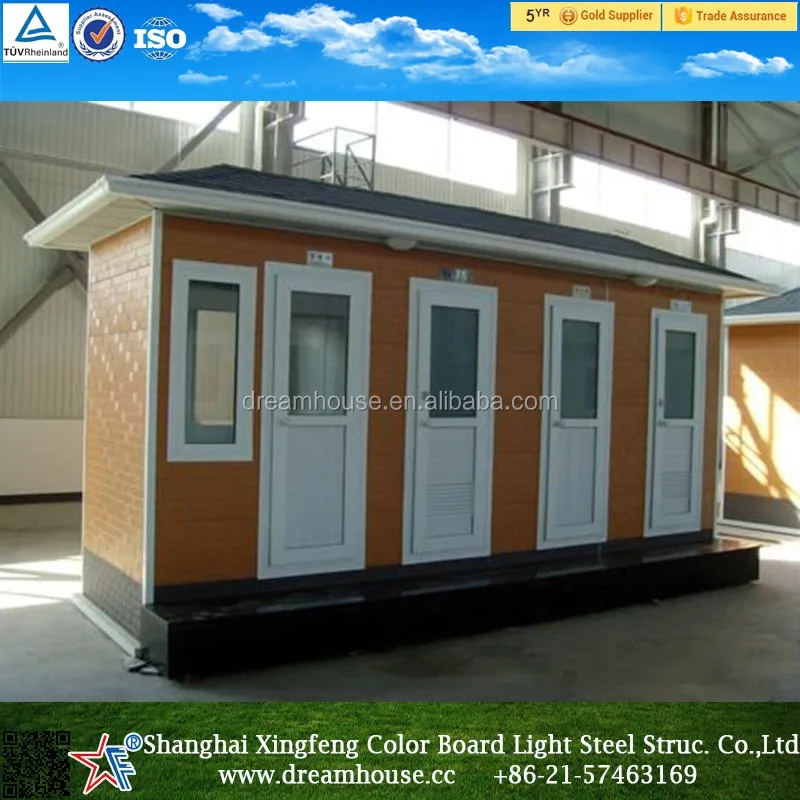 Used Outdoor Public Mobile Portable Toilets for Sale/prefab mobile public toilet price