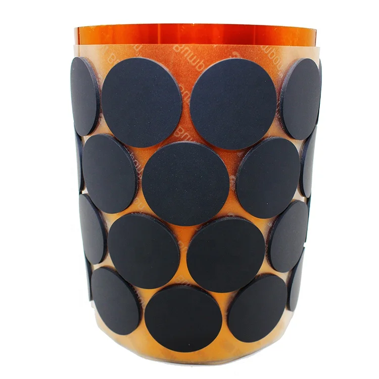 Custom 3M  High Adhesive Bumpon Rubber Black  Silicon Rubber For Various Application