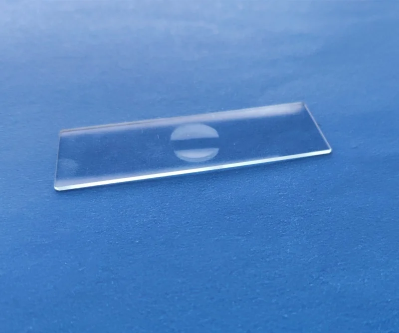 1.2mm thin 7103 glass Single Depression one well concavity slides Concave Cavity Microscope Slide