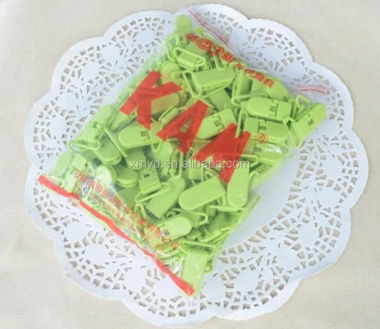 Пластиковые клипсы KAM, 25 мм, держатель для пустышки, клипсы для нагрудника, игрушки, не содержит Бисфенол А