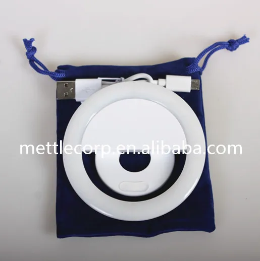 Mettle SRL-40 LED Селфи Кольцо Света встроенный Li Аккумулятор для мобильного телефона