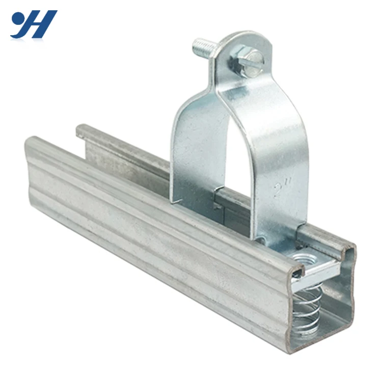 Corrosion Resistance Universal Strut Pipe Clamp EMT Conduit Steel Strut clamps