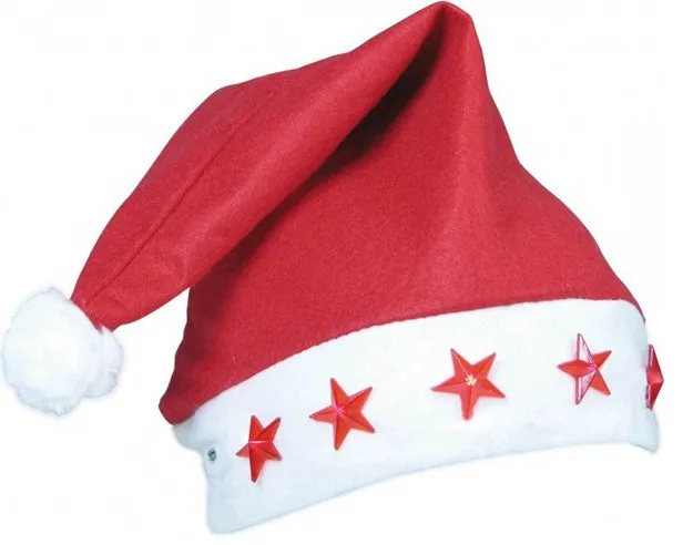 Led Christmas Hat Lighting Santa Claus Hat fancy Christmas cap jester hat christmas
