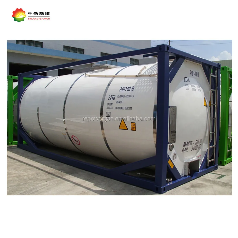 
20 feet ISO cryogenic container for liquid gas 