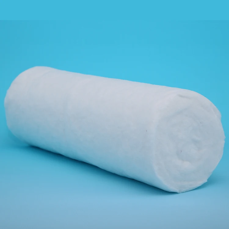 Absorbent Cotton Roll 100% Cotton Surgical Wool Roll