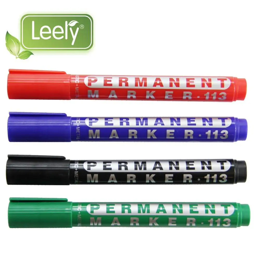 0044W Manufacturer oil-base color permanent marker pen with non erasable ink