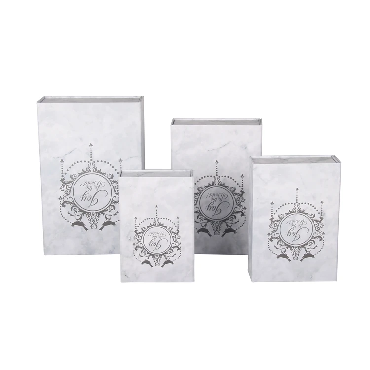 China makers customized luxury marble color magnetic foldable cardboard gift boxes