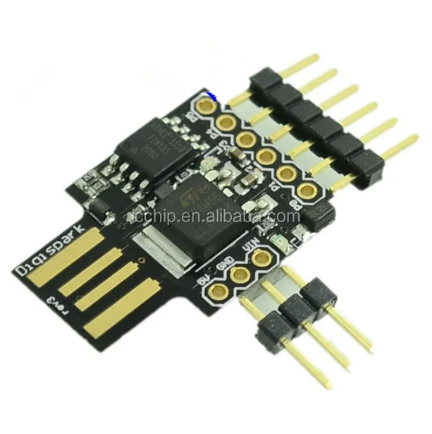 Digispark kickstarter Attiny85 миниатюрная макетная плата