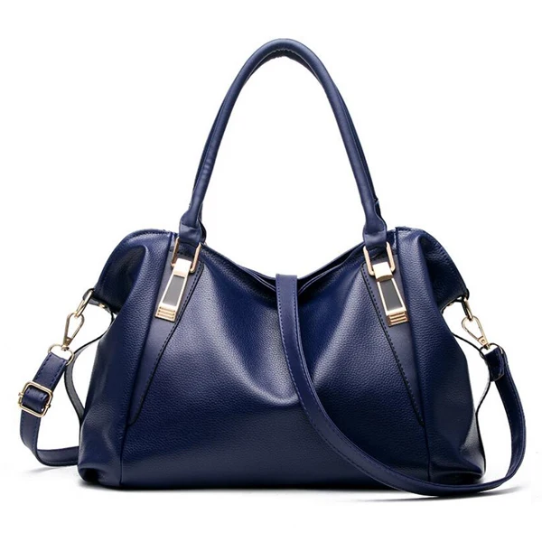 CB005 Fashion designer import soft leather big capacity women bag pu handbag