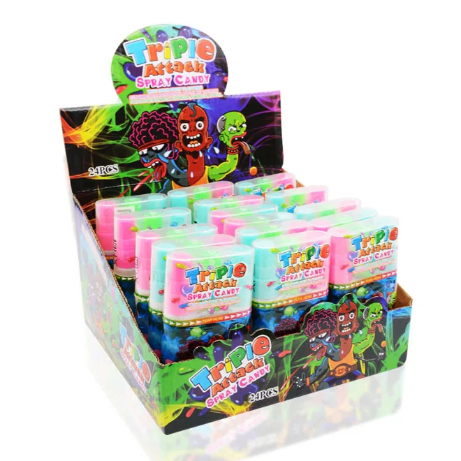 Тройная атака 3 в 1, индивидуальный спрей