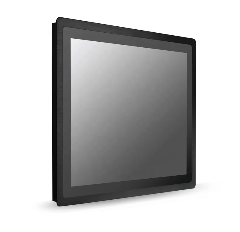 15.6inch panel mounted flat bezel embedded panel PC industrial AIO