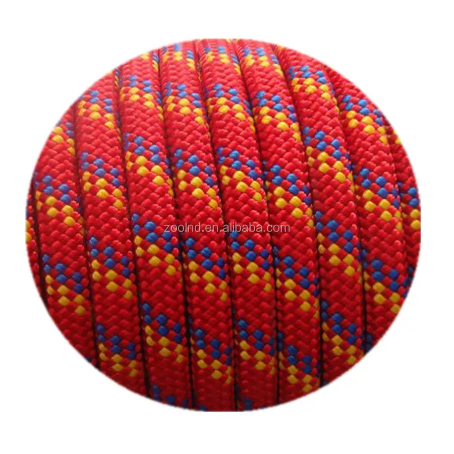 High Strength Rope Color Solid Double Braided Polyester Rope
