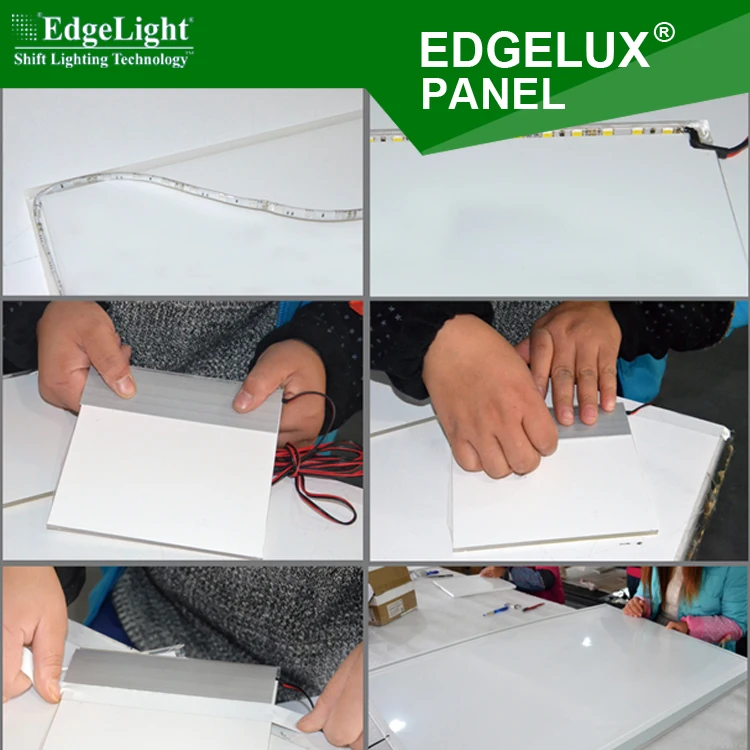 
Ultra thin indoor advertising curved led wall panel slim square frame flat backlit backlight led light panel 