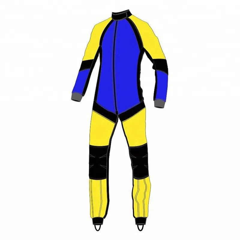 Skydiving Free Fly Suit Skydive Jumpsuit Black Red
