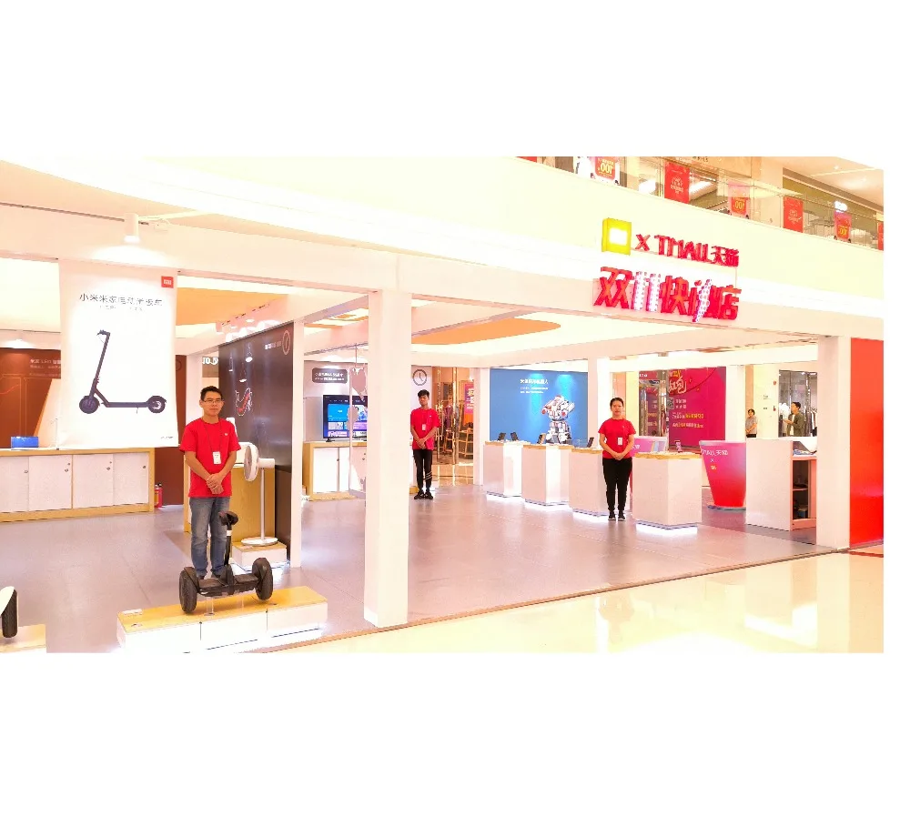 
professional kiosk store fixture display for electronic product 