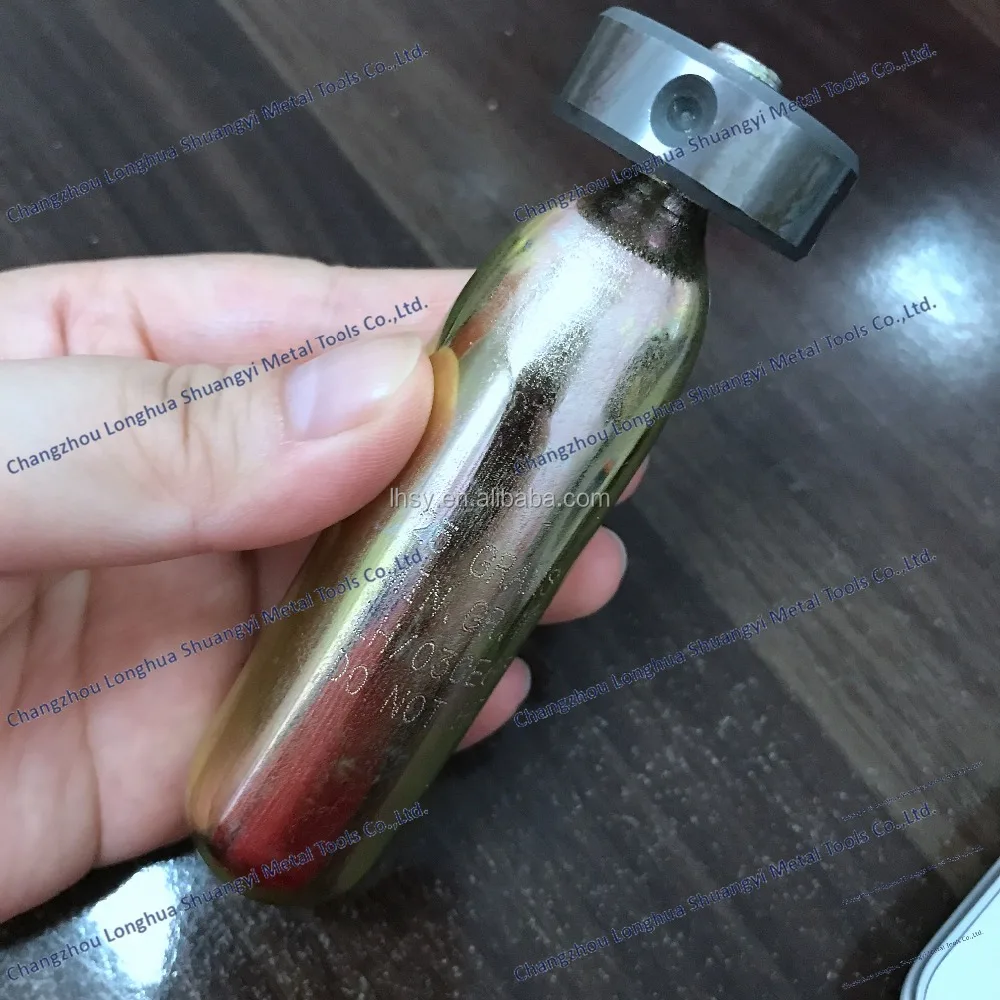 Manufacturer 33g co2 cylinders for inflatable life vest 24g 25g 38g 45g 60g