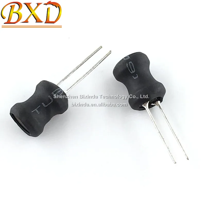 Индуктивность индуктивности 0810 I-образная, 33 мкГн, Размер 8*10 мм, медный штифт катушки 5 мм