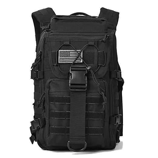 Бесплатный образец Черный Военный Тактический рюкзак армии 3 дня Штурмовой Рюкзак ошибка, бумажные пакеты, бумажные полотенца Молле сумка для ноутбука Рюкзаки для приготовления пищи на воздухе T