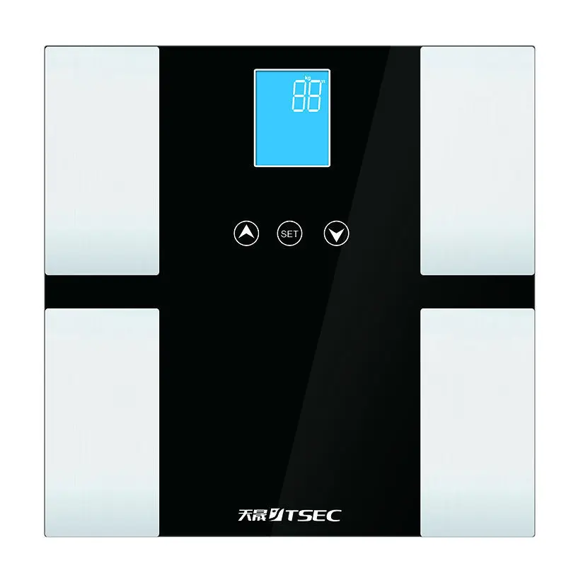 Body Fat Measures Weight 400 Lbs Capacity Tempered
