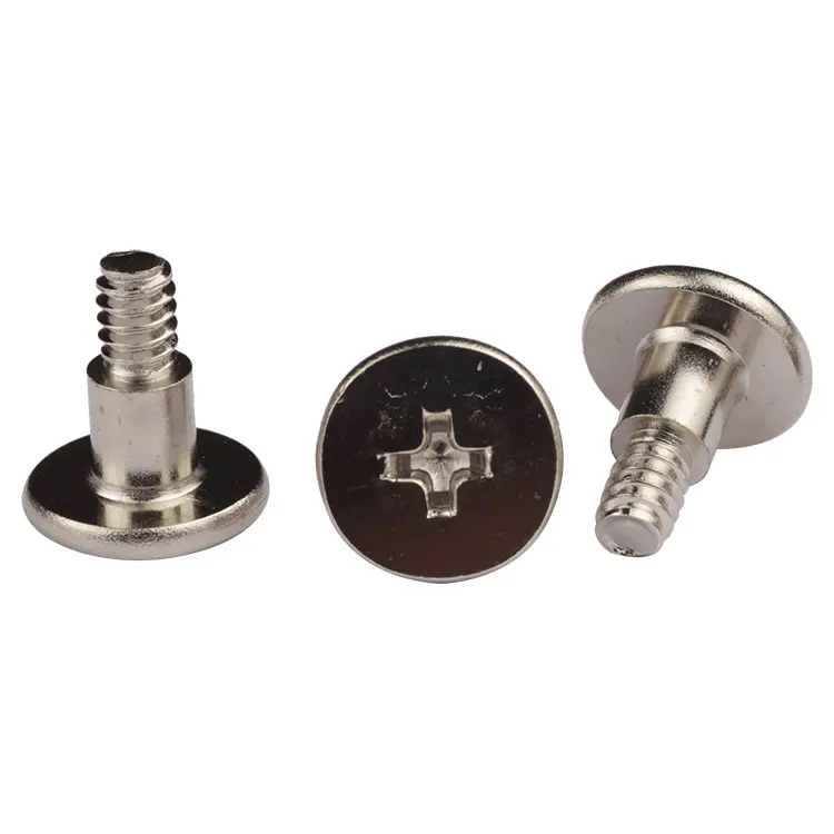 m2 m3 Stainless Steel Ultra Low Profile Head Phillips Small Shoulder Screw