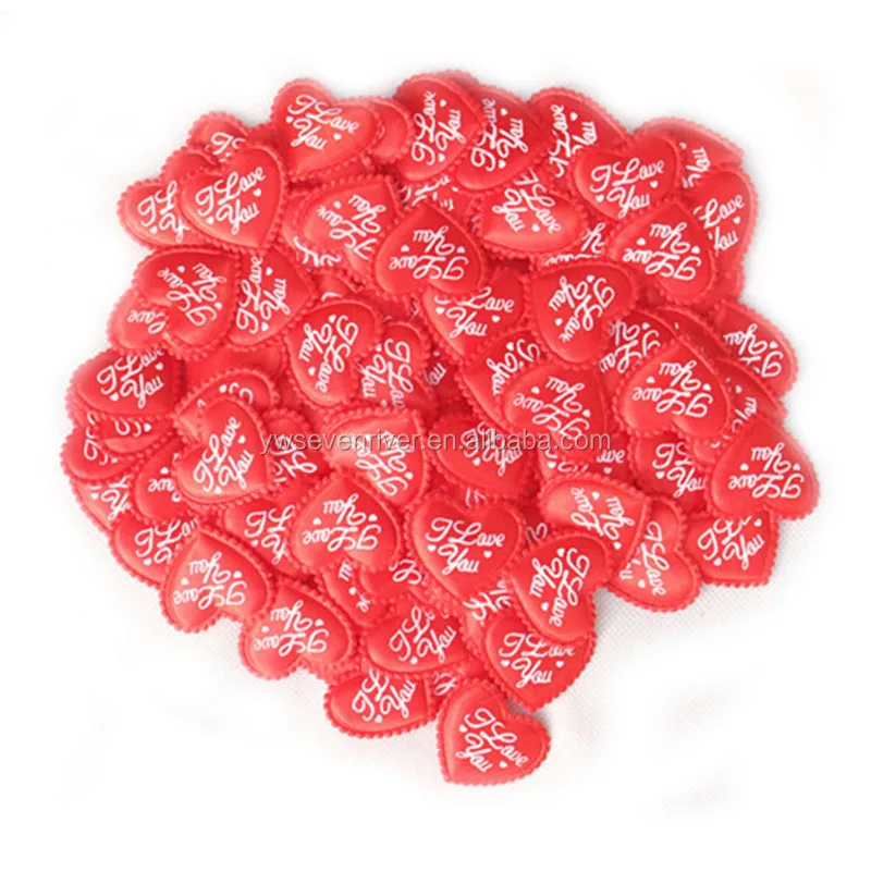 Wedding decorations artificial heart shape petals