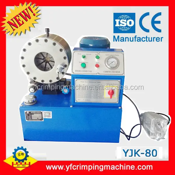 Yjk80 hydraulic pvc pipe swager