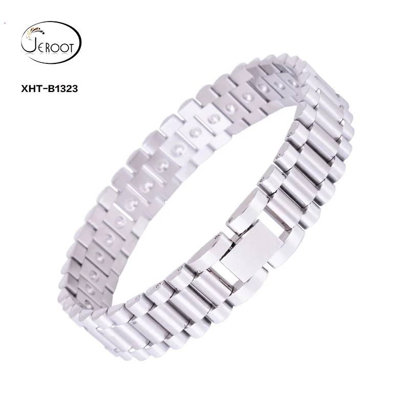 Wholesale 99.999% Pure Germanium Magnetic Watch Chain Bracelet