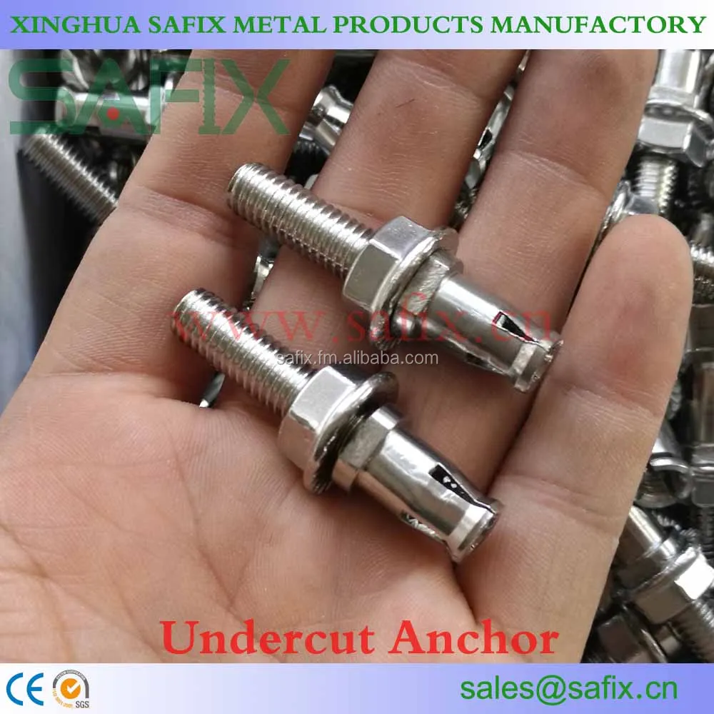 
Подрезной анкер из нержавеющей стали 304 316 