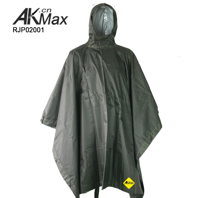 Британский Военный Плащ-Пончо С Листовой Земли и Палатки Цели