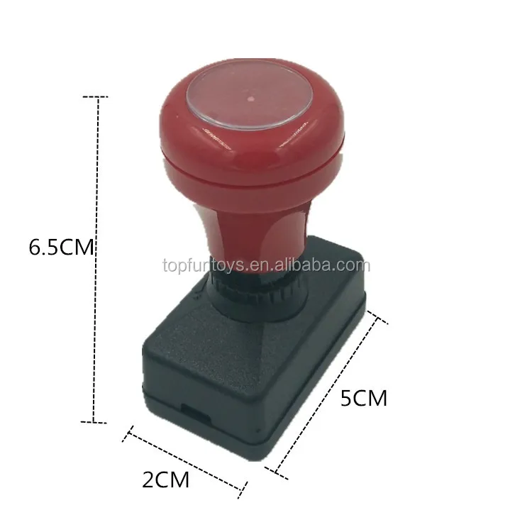 DIY Handle Popular Different Functions Custom plastic Office Date Rubber Stamp Mud Set For Scrapbooking Office