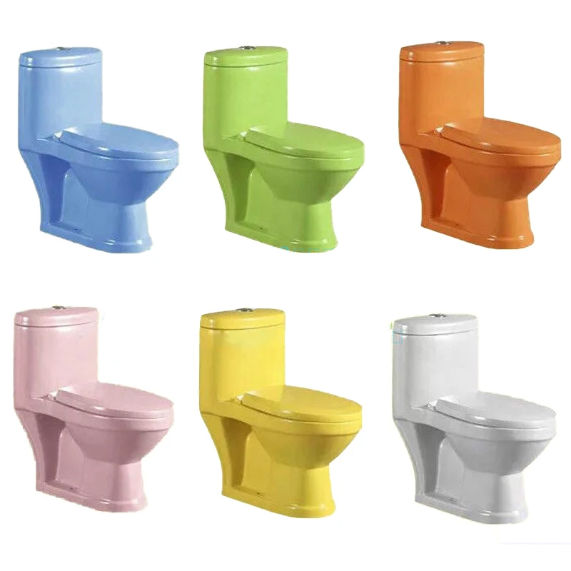 Modern colorful sanitary ware ceramic baby toilet bowl