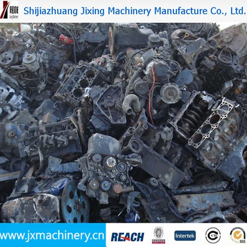 Used Aluminium Car engine scrap parts/Gearbox