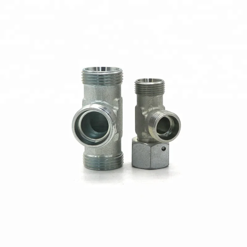 High Quality Metric Thread Male Hydraulic hose adapter fitting with ISO CE CC-18