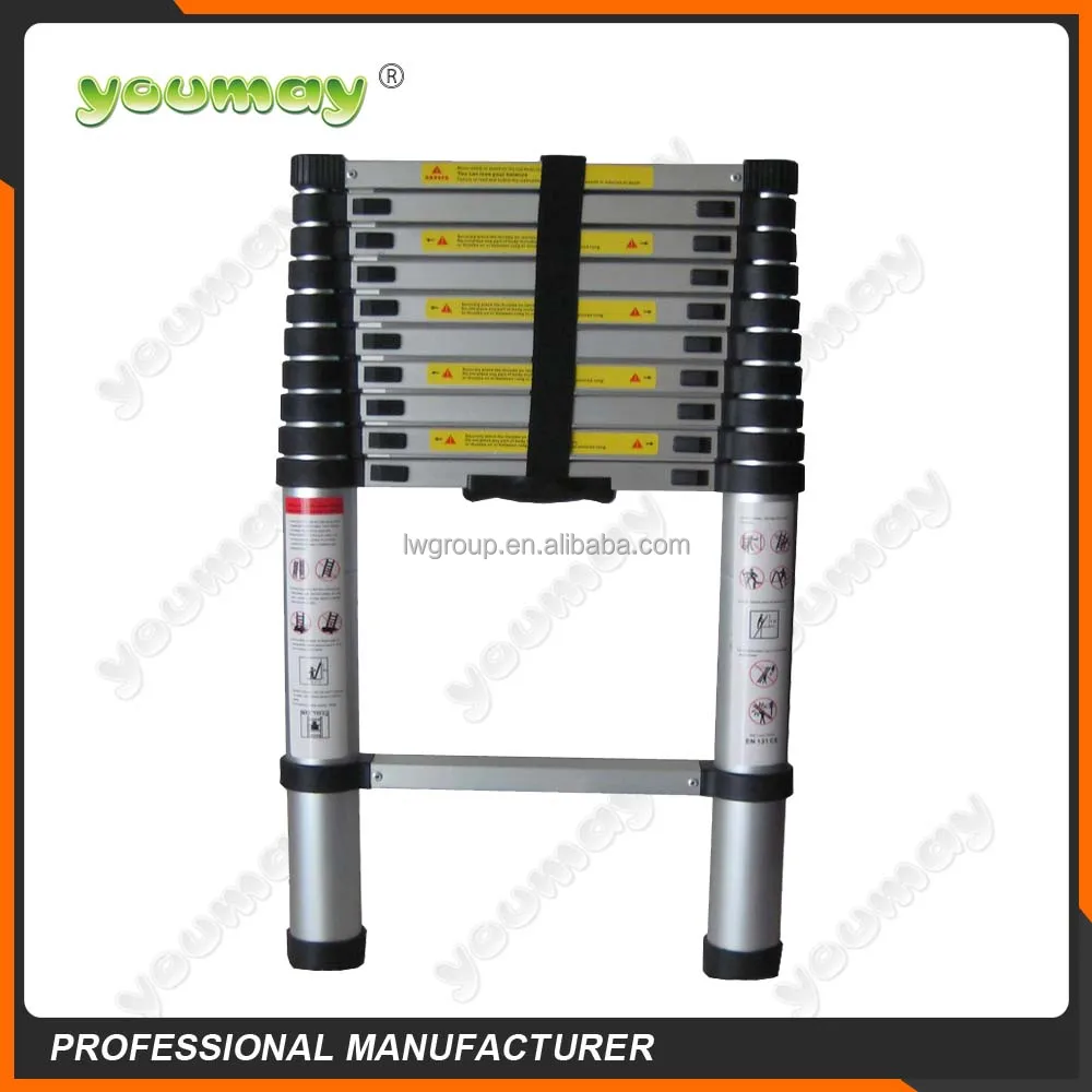  EN131-approved телескопическая ступенчатая лестница AT0109A