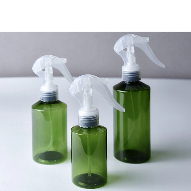 High Quality Fancy Custom Size Printing Pet Pp 150ml 200ml Cosmetic Plastic Trigger Spray Bottle