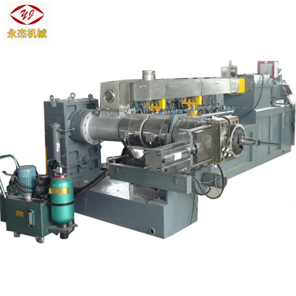 Double Screw Extruder POM XLPE PVC Compound for Granulating